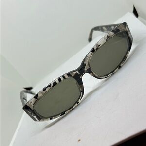 Ray-Ban W2539 Rituals Sunglasses Black and Gray Patterned Glasses